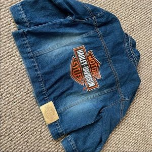 Kids Harley Davidson Jean jacket